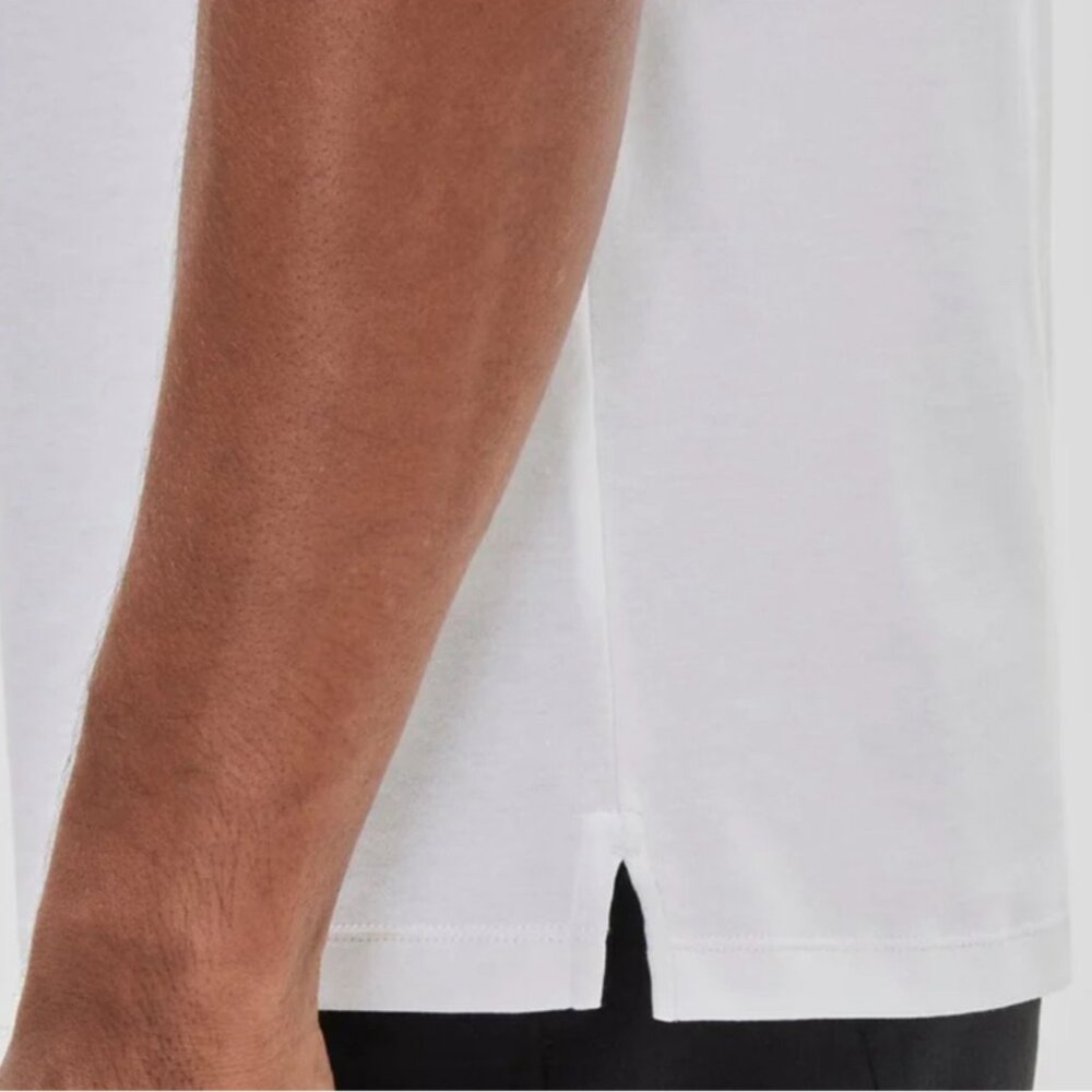 NWT Men's ROBERT BARAKETT Georgia Crew-Neck T-Shirt White‎ | Size XXL - Picture 4 of 14
